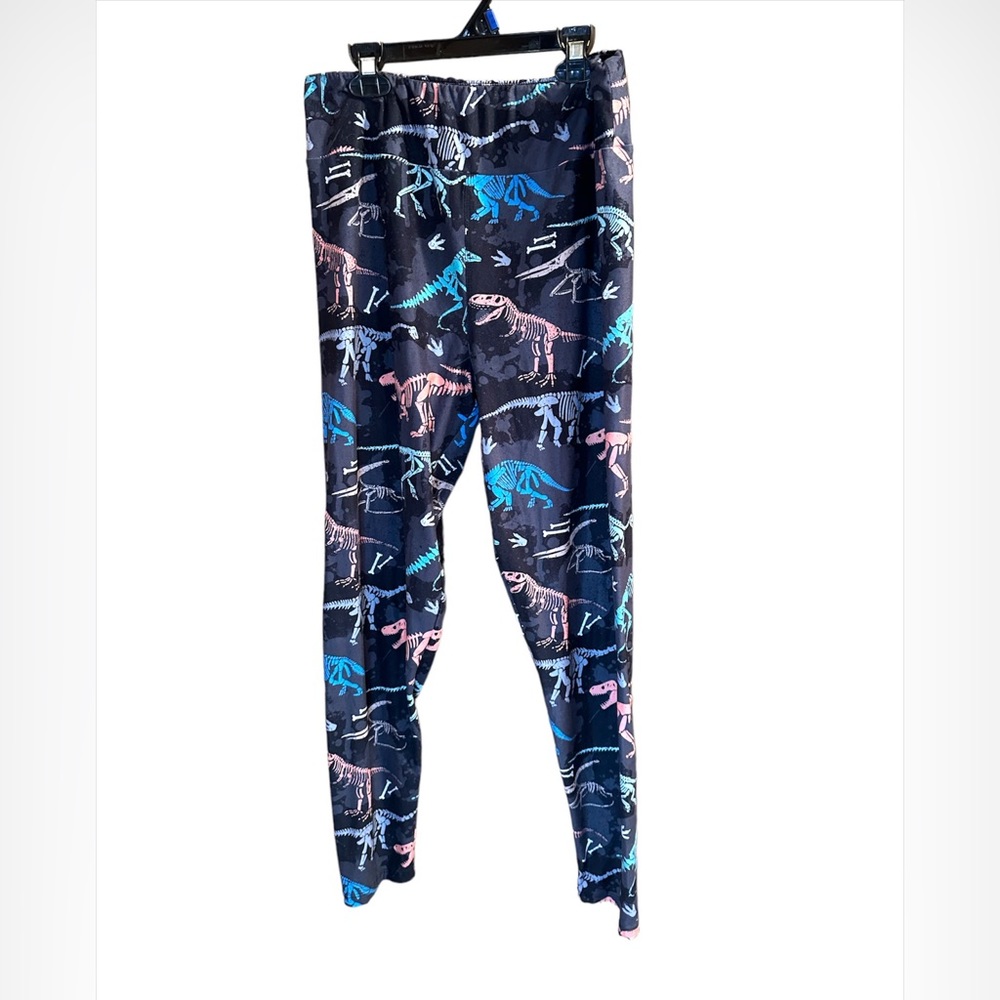 FabuLegs full length dinosaur leggings - large